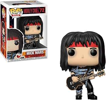 Amazon.com: Funko POP! Rocks: Mötley Crüe Mick Mars Collectible
