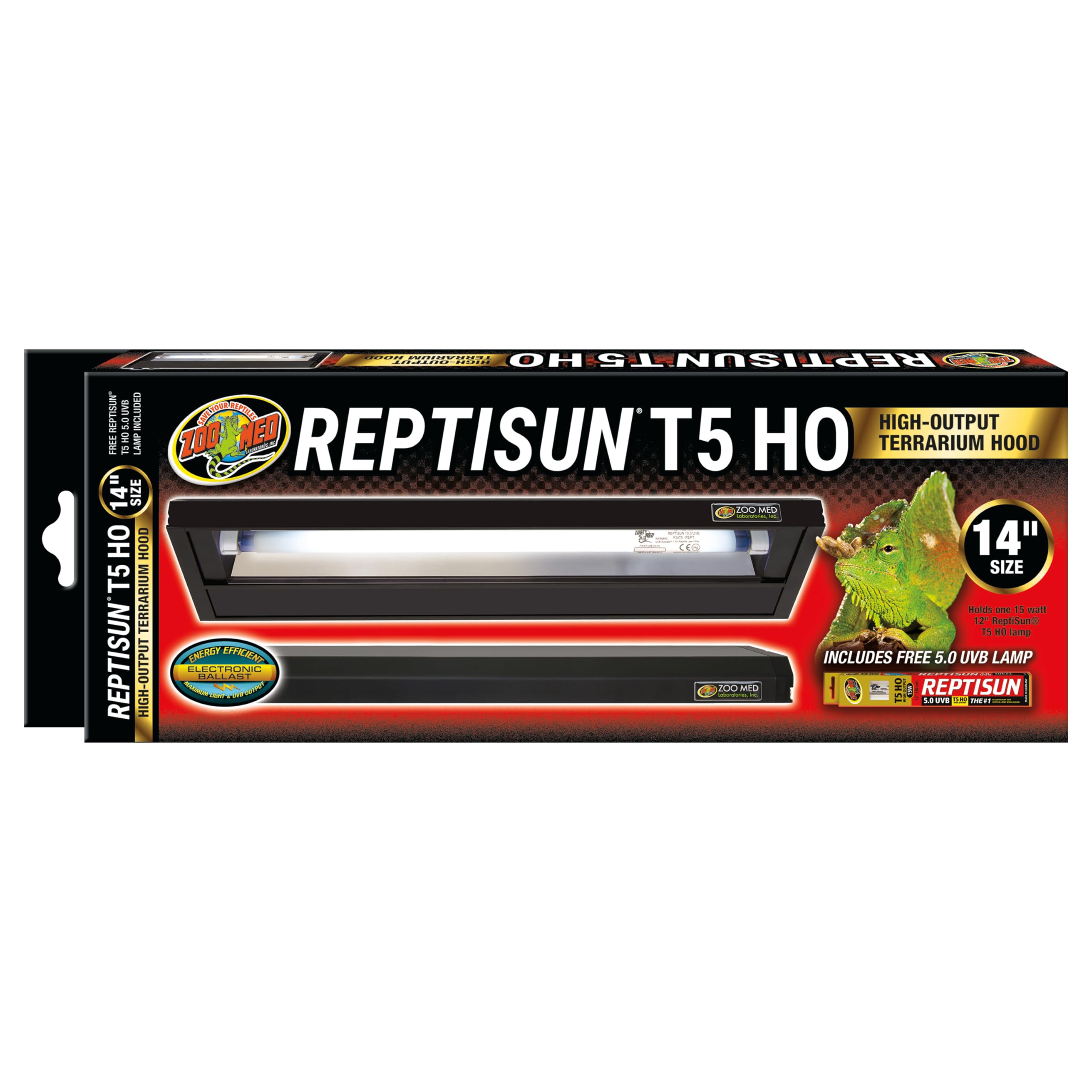 Amazon.com: Zoo Med 5.0 T5HO Terrarium Hood : Pet Supplies