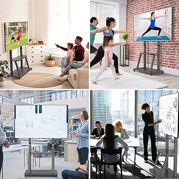 Amazon.co.jp: UNHO キャスター付き テレビ台 32～100インチ 大型