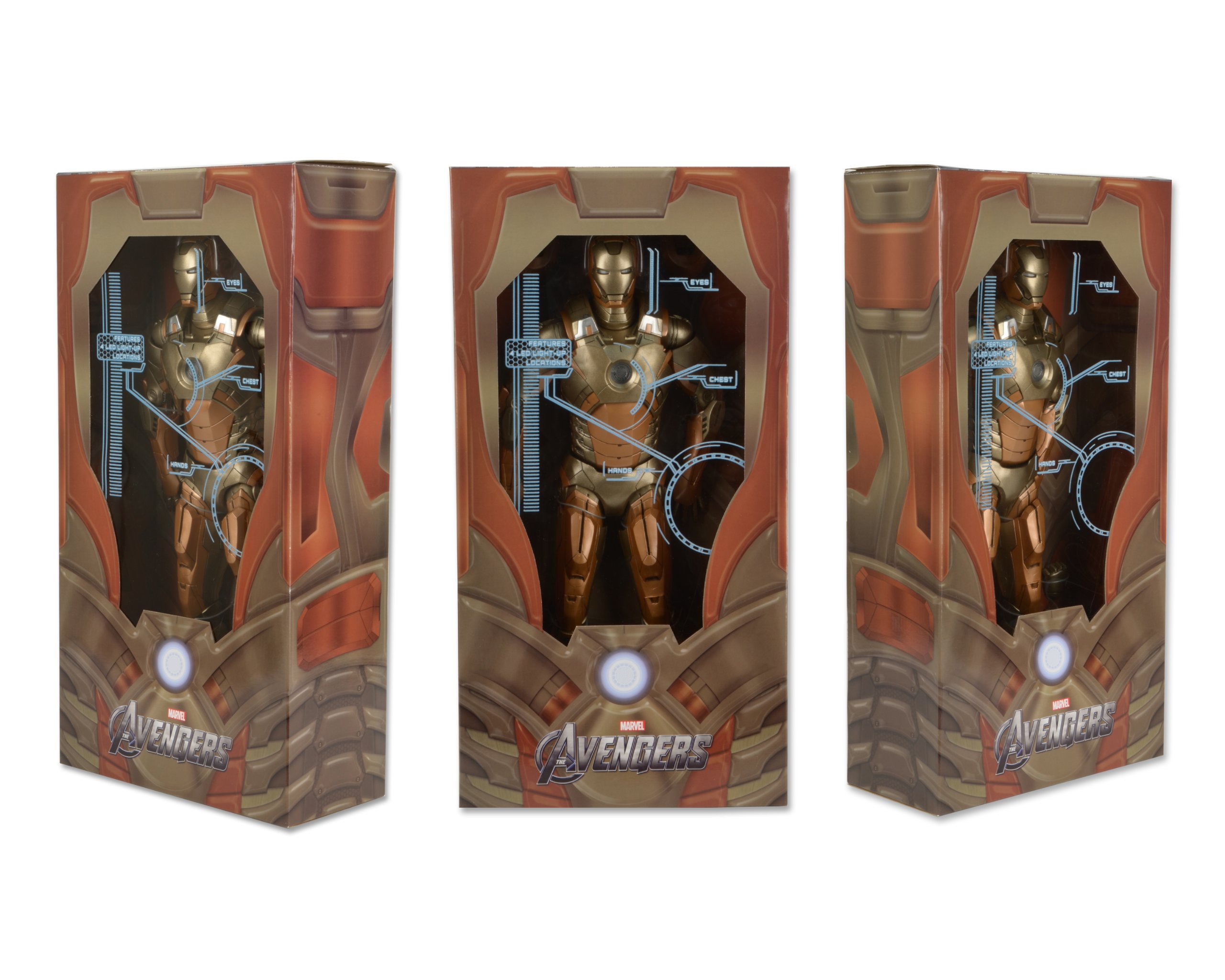 未開封品 NECA ネカ アイアンマン フィギュア 素顔 未開封品 NECA ネカ