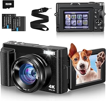 Amazon | Zostuic デジカメ 4K 4800万画素 デジタルカメラ 180度回転