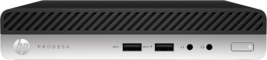 Amazon.com: HP ProDesk 400 G3 - Mini desktop - 1 x Core i5 7500T