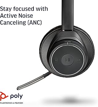 Poly Voyager Focus UC B825-M ヘッドセット Amazon.com: Plantronics