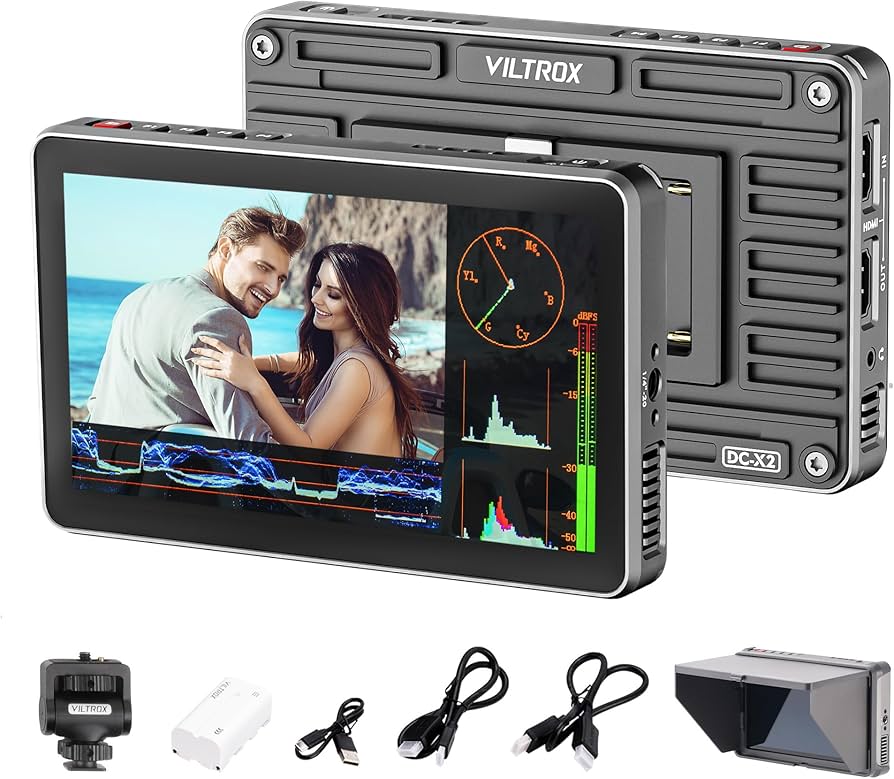 Amazon.com : VILTROX DC-X2 2000Nits Video Field Monitor, 6 Inch