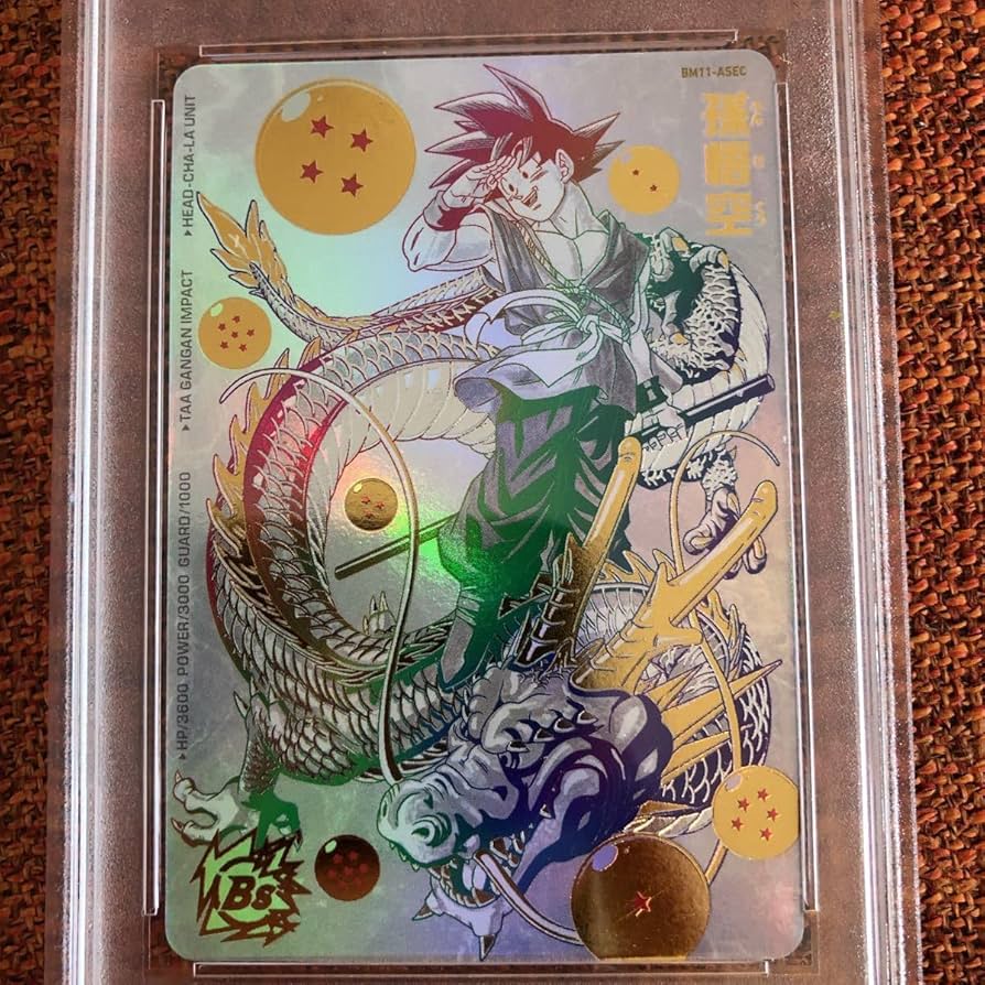 スーパードラゴンボールヒーローズ 孫悟空 BM11-asec 本物 パラレル