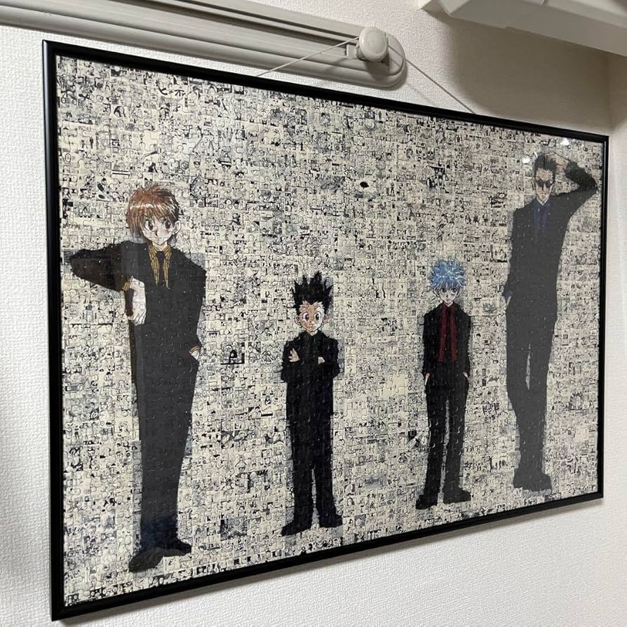 HUNTER×HUNTERモザイクアートジグソーパズル 1000ピース Amazon | 冨樫