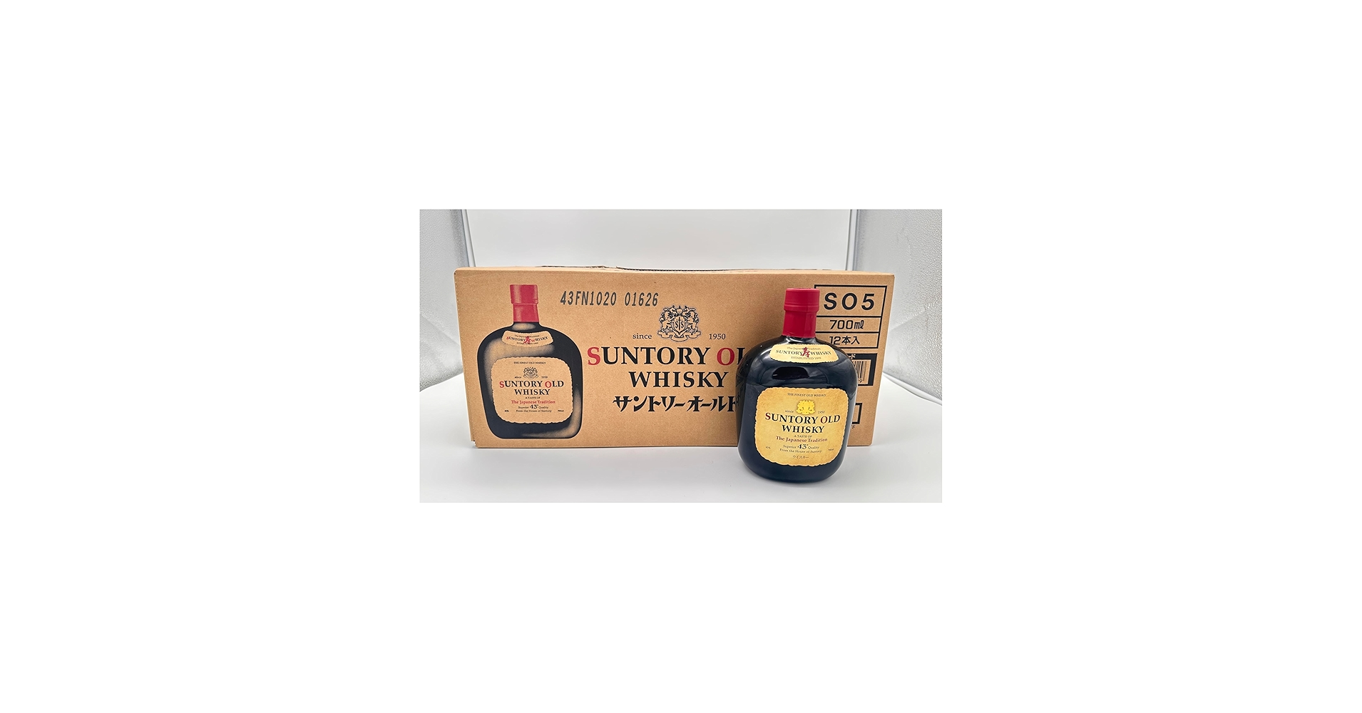 Amazon.co.jp: サントリー オールド ウイスキーOLD 43% 700ml瓶 12本