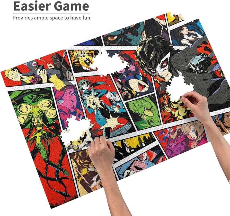 Amazon.co.jp: ジグソーパズル ペルソナ5 P5 パズル 1000ピース 木製