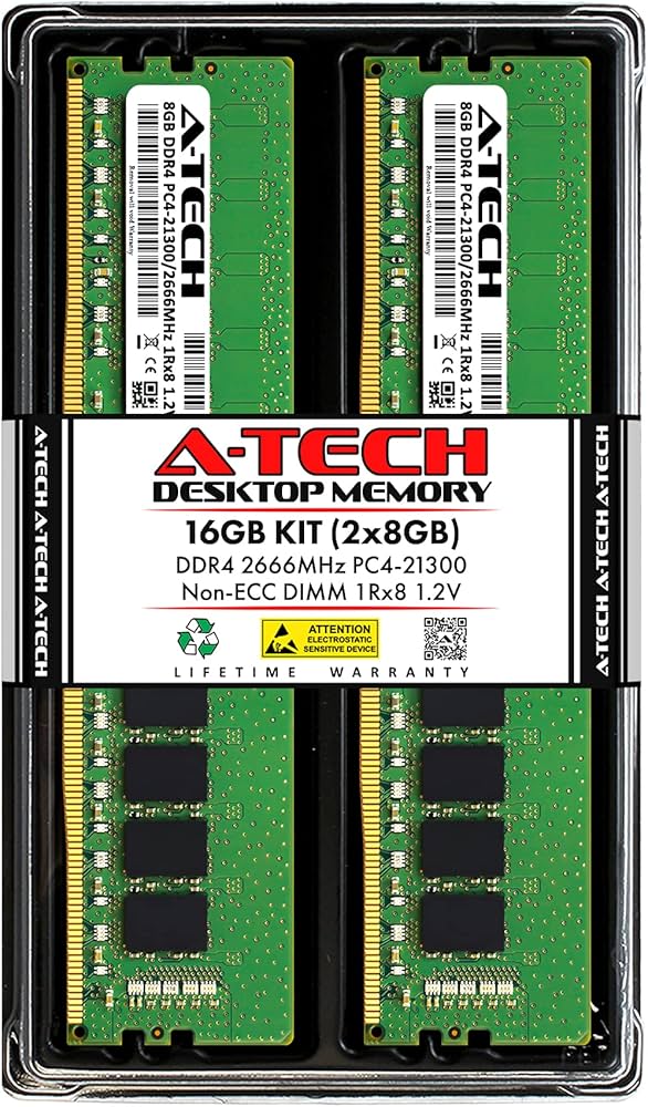 A-Tech 16GB (2x8GB) RAM Replacement for Kingston HyperX