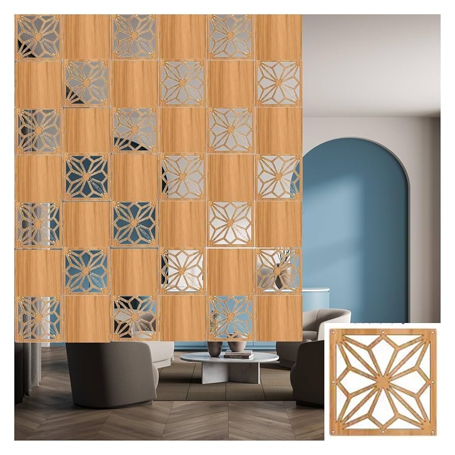 花柄デザインの金属製パーテーション 小売業者 花柄デザインの金属製