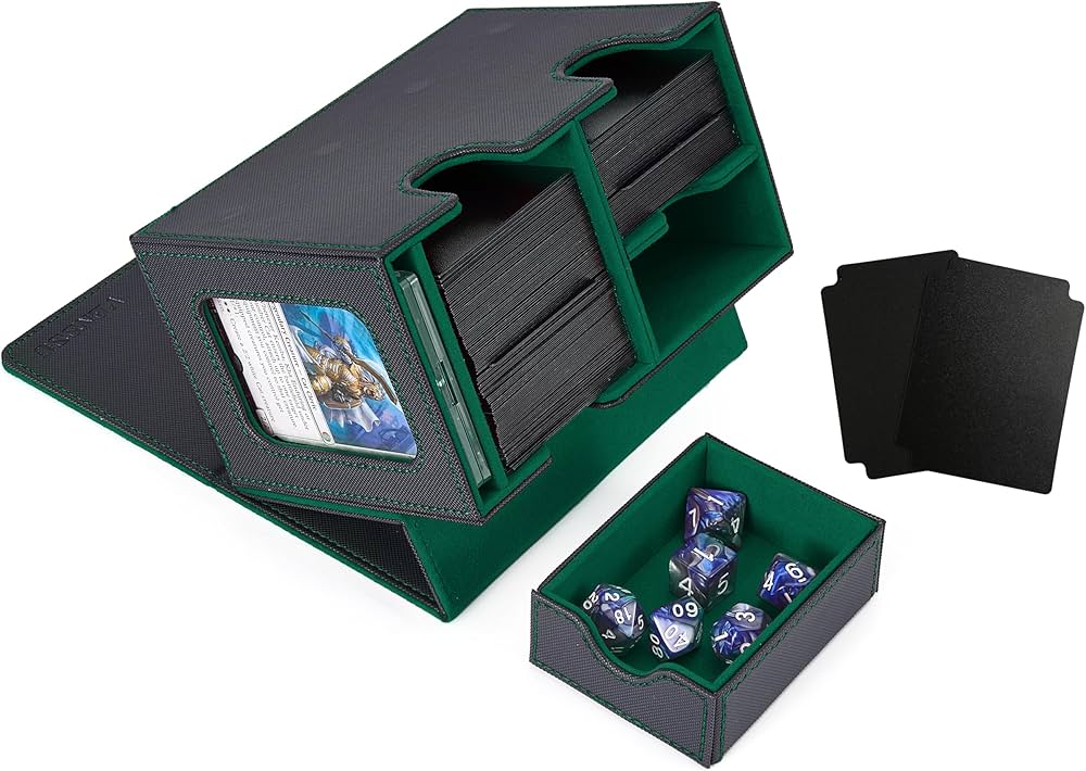 Amazon.co.jp: Venssu デッキケース トレカケース カードディスプレイ