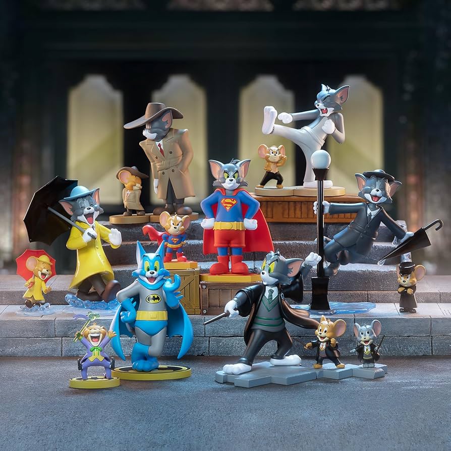 トムとジェリー アクションフィギュア トムジェリ トムとジェリー