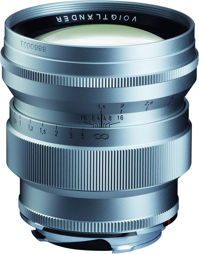 Amazon.com : Voigtlander 75mm f/1.5 Nokton Aspherical Lens - VM