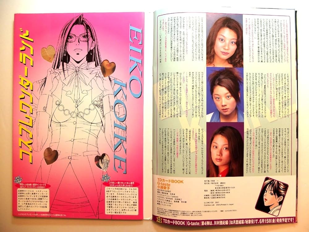 Amazon.co.jp: トレカBOOKG-taste小池栄子編 : 本