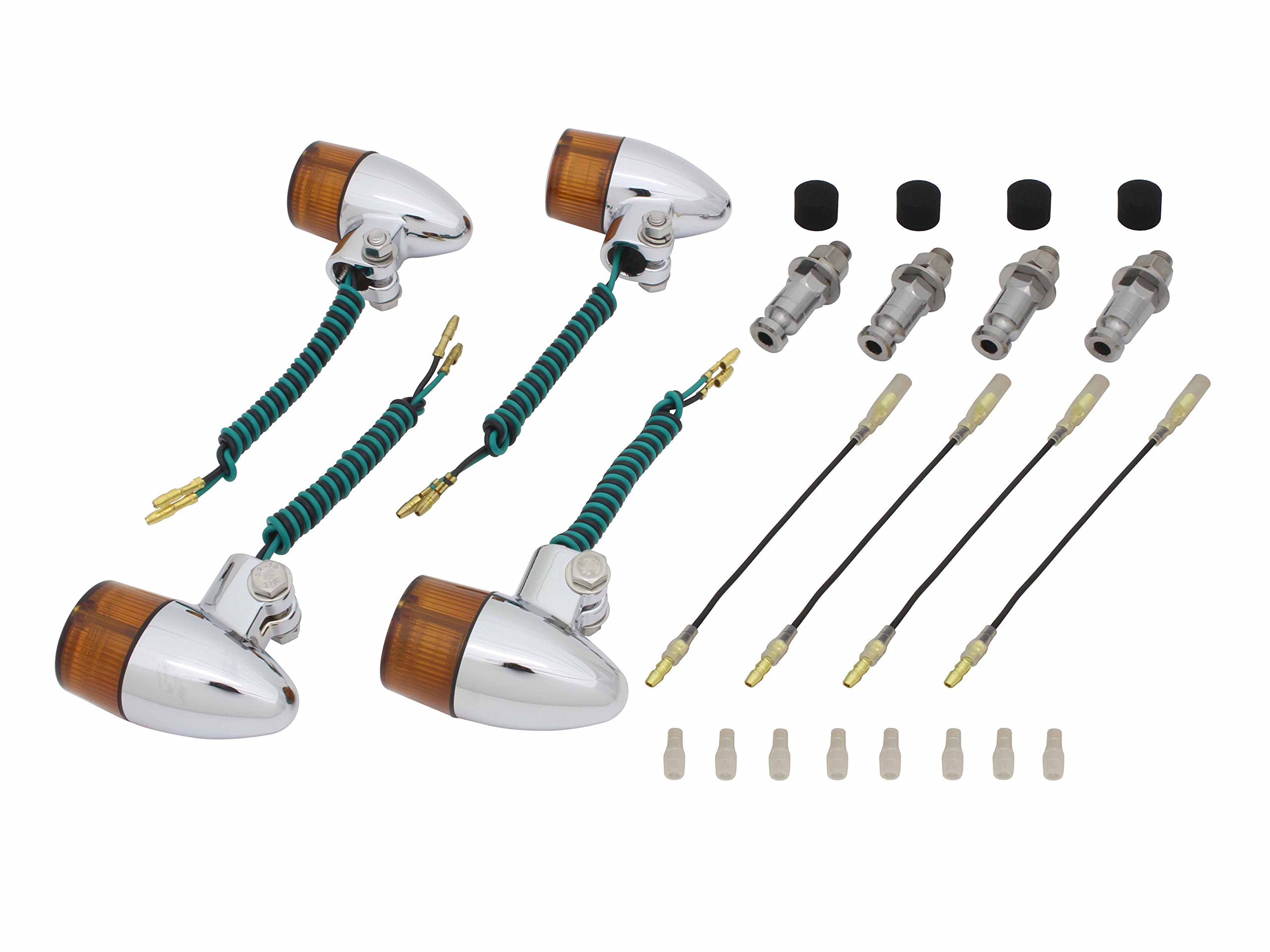 POSH ウインカー ウインカーキット ブラックボディSR400/500