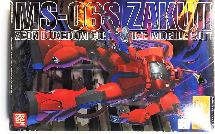 Amazon | MG 1/100 MS-06S シャア・アズナブル専用 ザクII (機動戦士