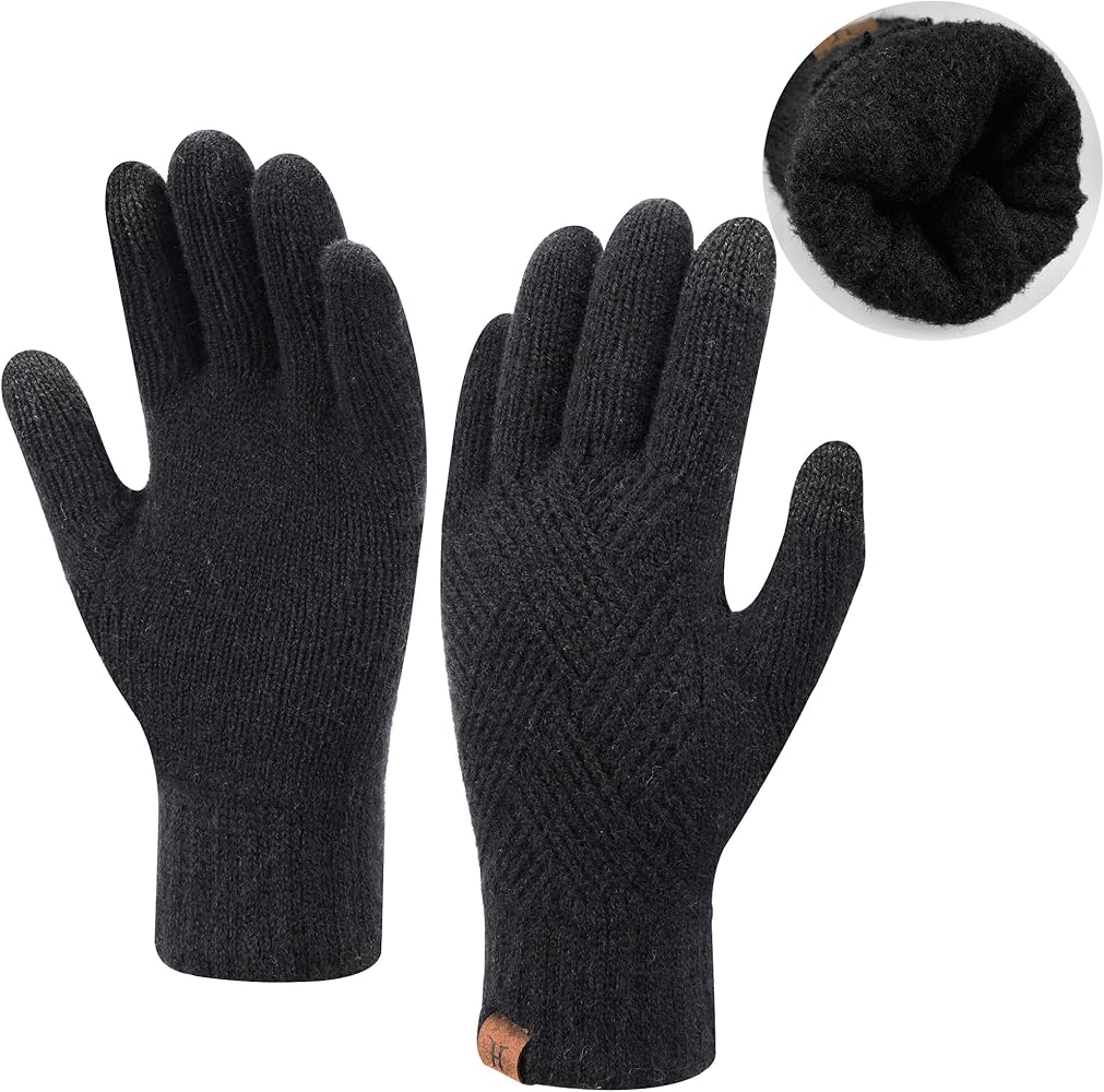 Amazon.com: FZ FANTASTIC ZONE Women Winter Warm Knit Touchscreen