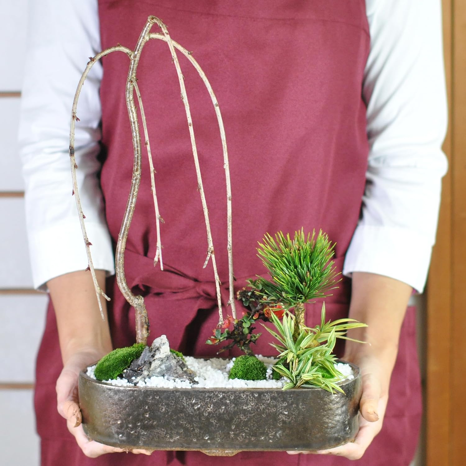 三代目山川巌 造 ☆ 干支 黄地 茶碗 ☆ 鶏とひよこ