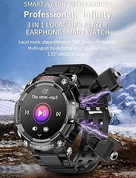 Bluetooth ワイヤレスイヤフォン & ProW Pipi Watch Bluetooth