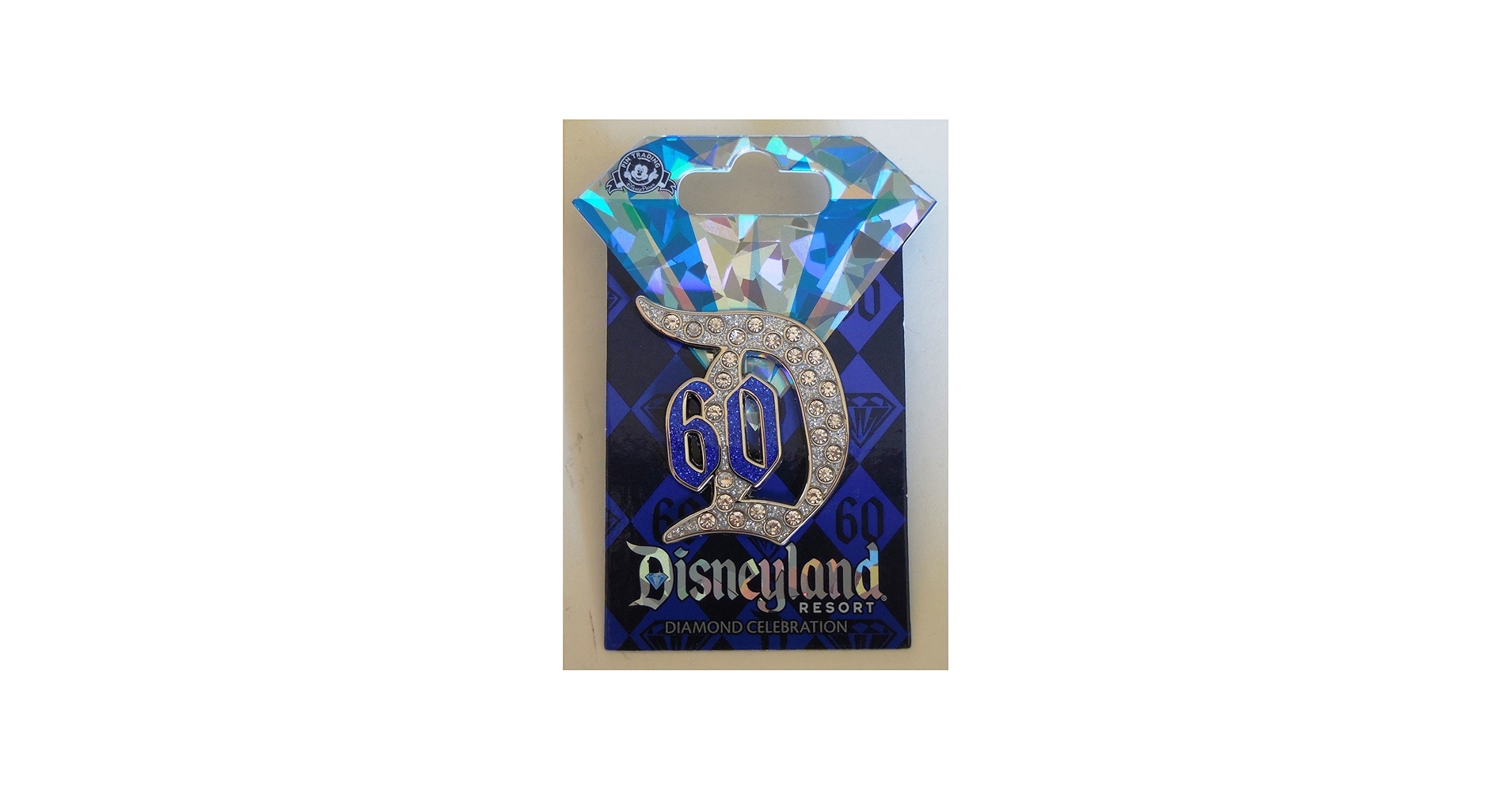 Disneyland 60 ダイヤモンドセレブレーション ピンバッジ ディズニー