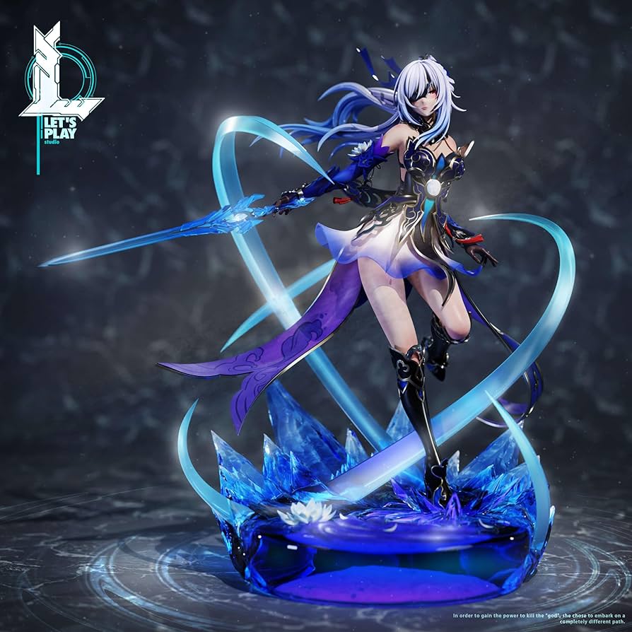 崩壊：スターレイル 鏡流けいりゅうフィギュア ガレージキットシーンの