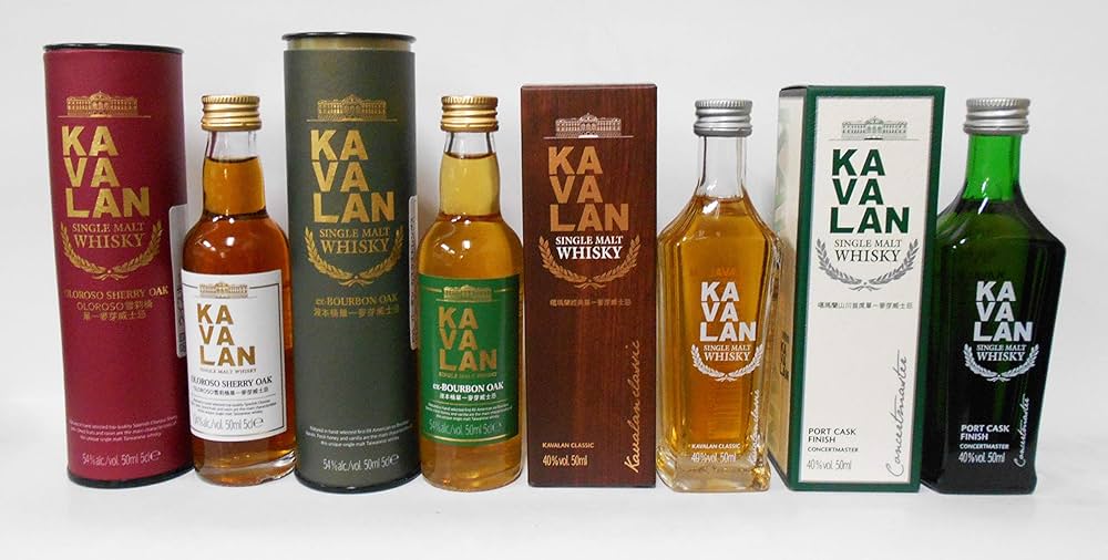 KAVALAN カバラン ミニボトル 七種類飲み比べ KAVALAN カバラン ミニ