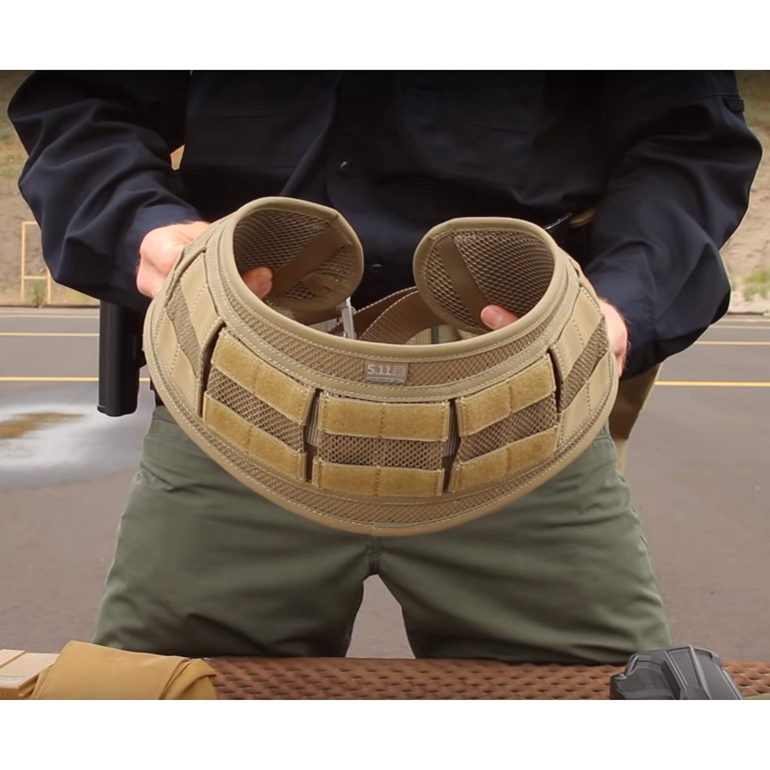 Amazon | 5.11タクティカル ベルトパッド VTAC Brokos 58642 サンド