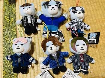 8点セット BIGBANG KRUNK T.O.Pキャラクターぬいぐるみセット 8点