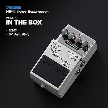 Amazon.com: BOSS NS-1X Noise Suppressor | Next-Generation Noise
