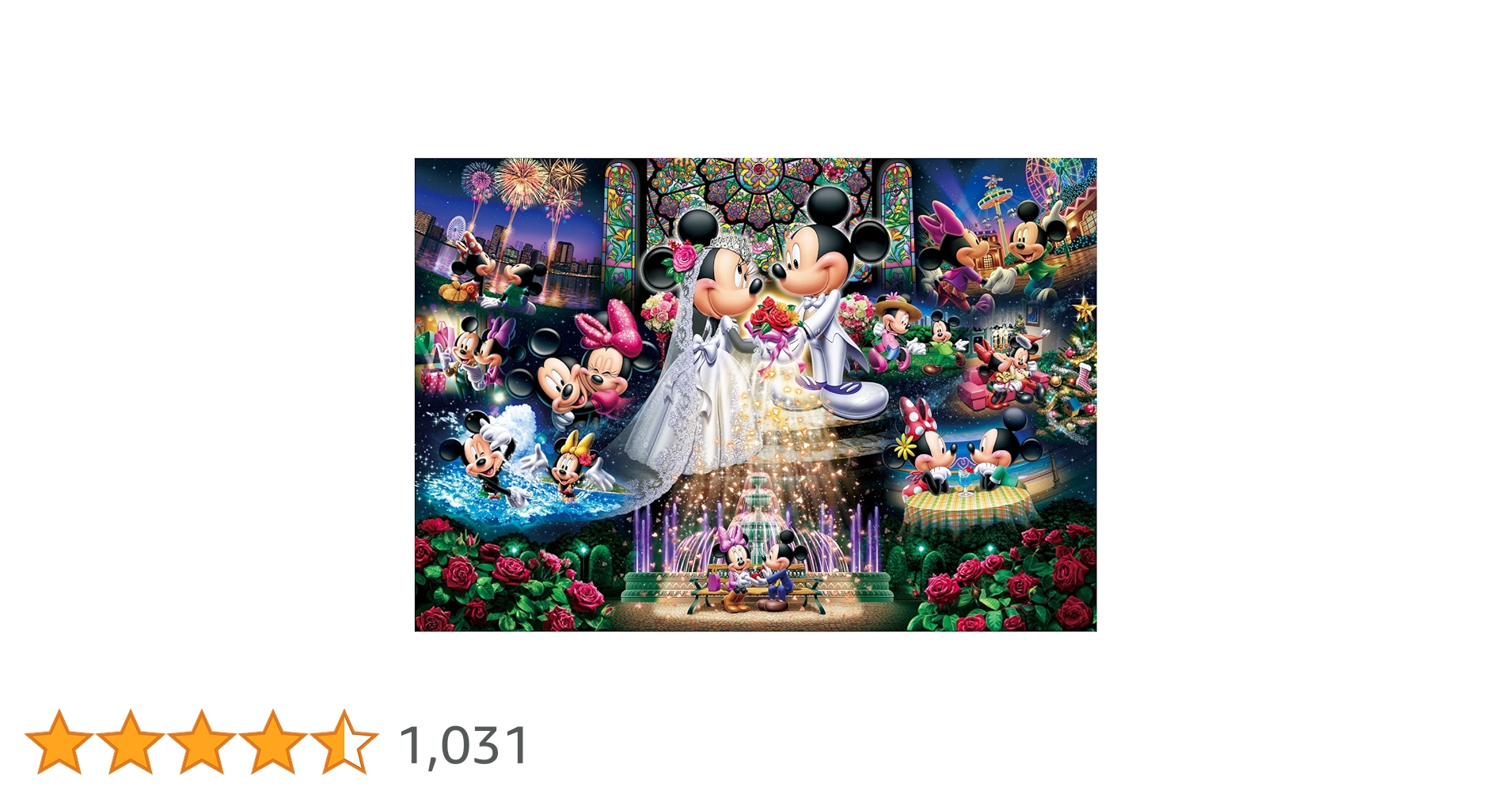 ☆レア☆希少☆ 1000ピース ジグソーパズル ディズニー フラワー