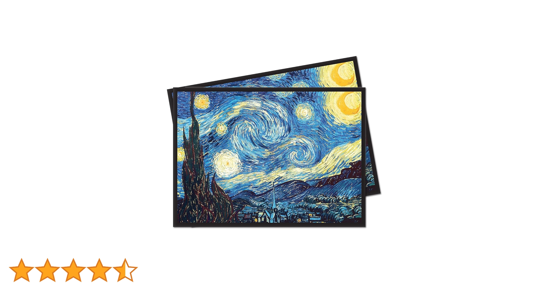 ゴッホ 星月夜 キャラクタースリーブ スリーブ 希少 レア 2025年最新