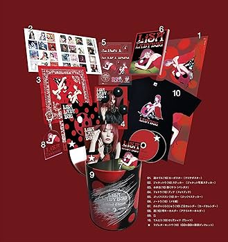 新品未開封 LiSA LADYBUG アクリルキーホルダー 全18種セット LiSA