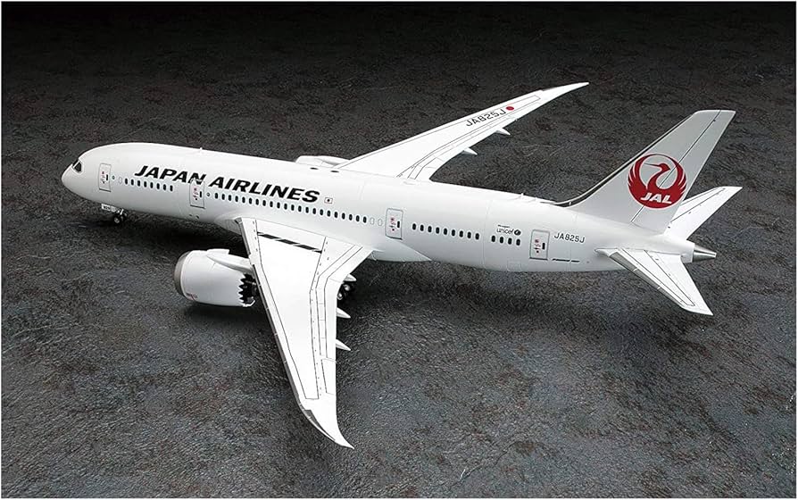 Amazon.com: Hasegawa 1/200 Japan Airlines B787-8 Plastic Model 17