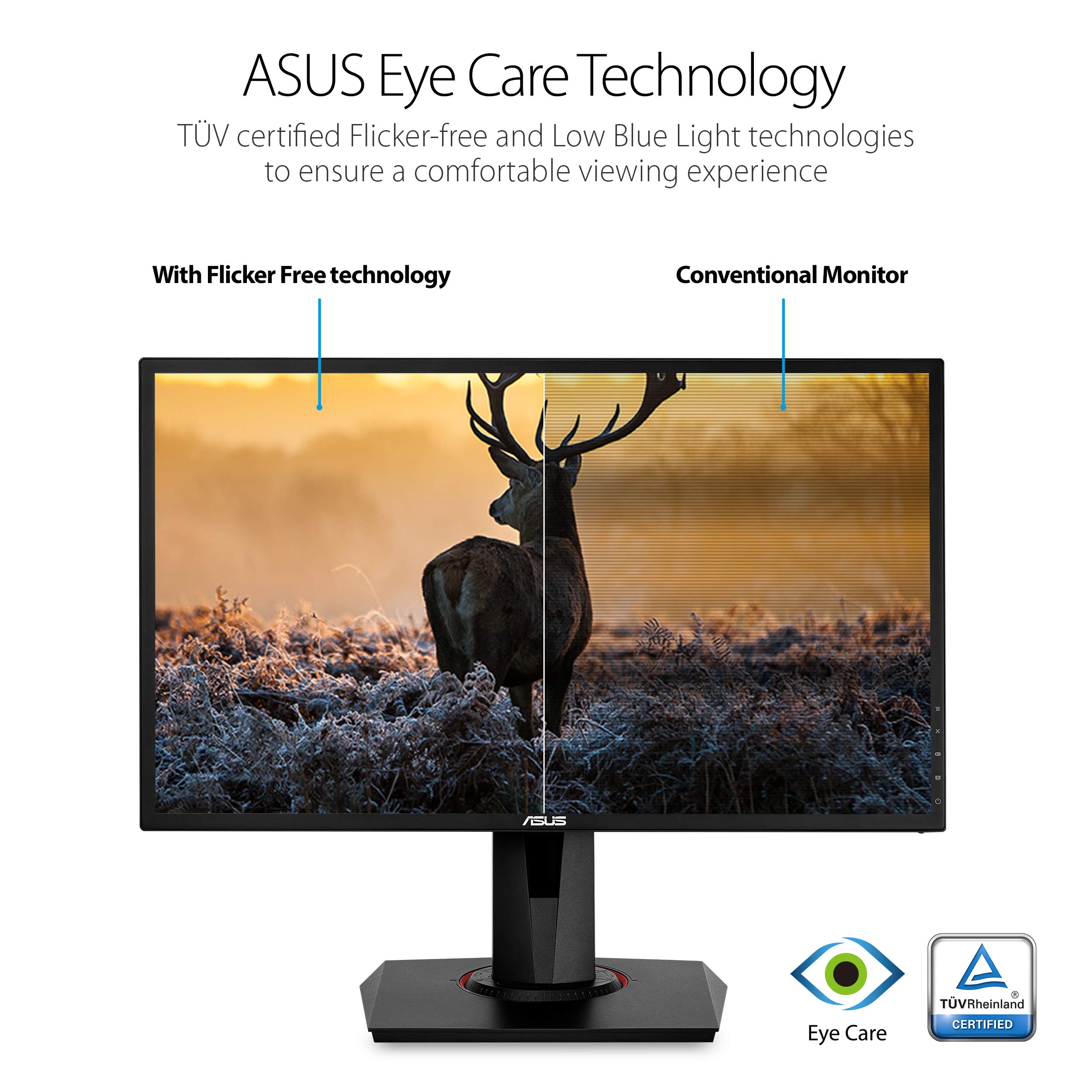 Amazon.com: ASUS VG248QG 24” G-Sync Compatible Gaming Monitor