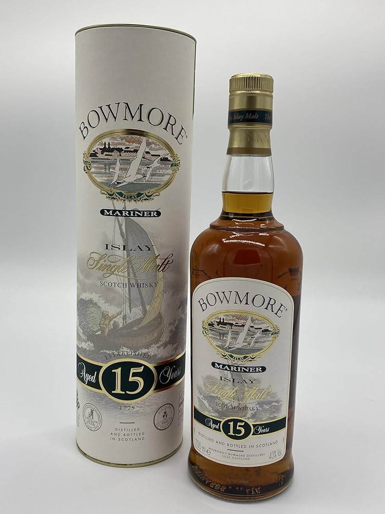 Amazon.co.jp: BOWMORE ボウモア 15年 MARINER マリナー ISLAY 旧