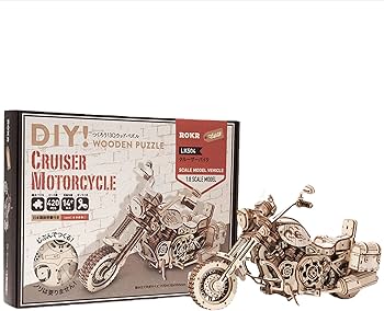 Amazon.co.jp: つくるんです® 日本語説明書付 動く 3D ウッドパズル