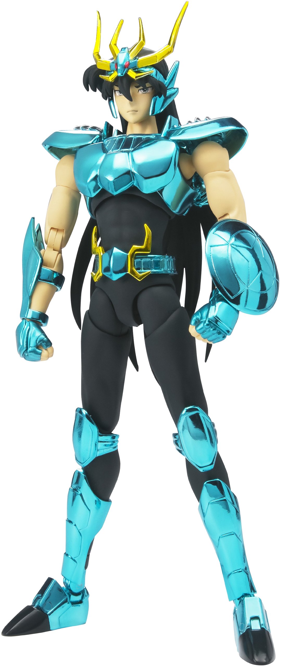 聖闘士星矢 ドラゴン紫龍 刺繍ベルクロパッチ 約10cm 聖闘士星矢