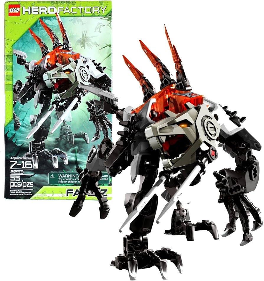 Amazon.com: LEGO Hero Factory FANGZ 2233 : Toys & Games