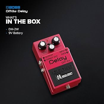 Amazon.com: Boss DM-2W Delay Waza Craft Guitar Effects Pedal