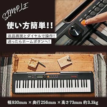 CASIO 電子キーボード Casiotone CT-S195 61鍵盤 Amazon | 【Amazon
