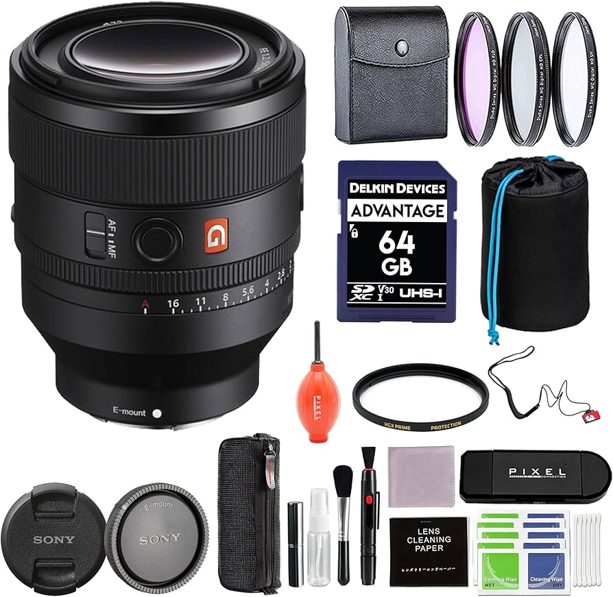 Amazon.com : Sony FE 50mm F1.2 GM (SEL50F12GM) Full-Frame Lens