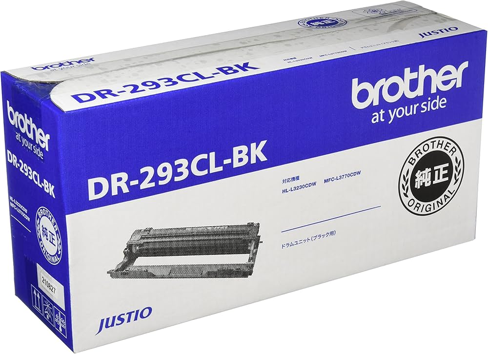 Amazon | 【brother純正】ドラムユニットブラック用 DR-293CL-BK 対応