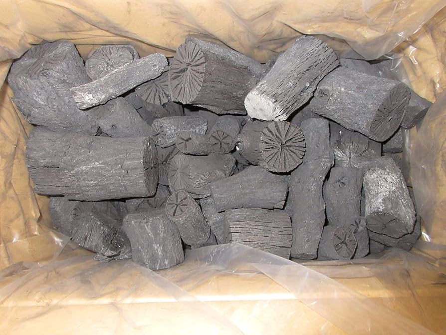 Amazon｜【逢絢亭】茶道具 茶の湯炭 水屋炭 国産くぬぎ炭 約8キロ入り