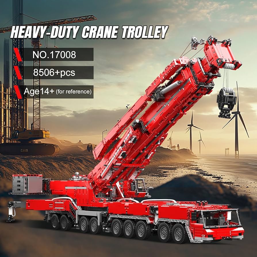 Amazon.co.jp: Mould King 17008 Technik LTM 11200 クローラー