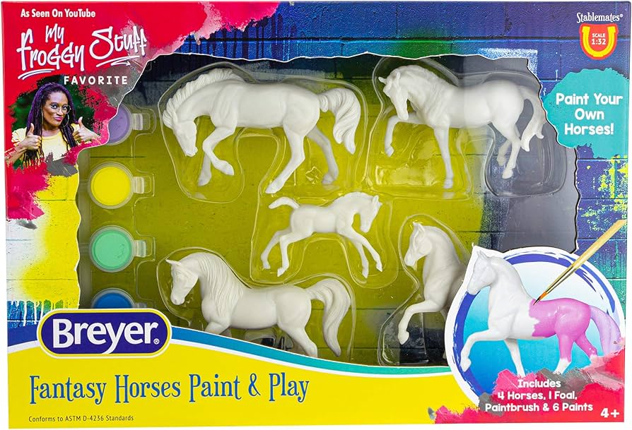 Amazon.com: Breyer Horses Stablemates Fantasy Horse Paint Set | 5