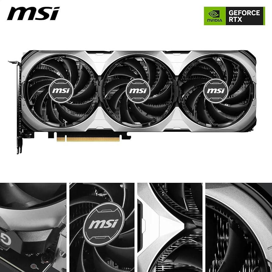 Amazon.com: MSI GeForce RTX 4070 Ventus 3X E1 12G OC Graphics Card
