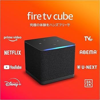 fire tv cube 第3世代 + Echo spot VN94DQ セット fire tv cube 第3