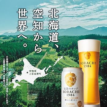 Amazon.co.jp: SAPPORO SORACHI1984 [ 日本 350ml×12本 ] : 食品・飲料