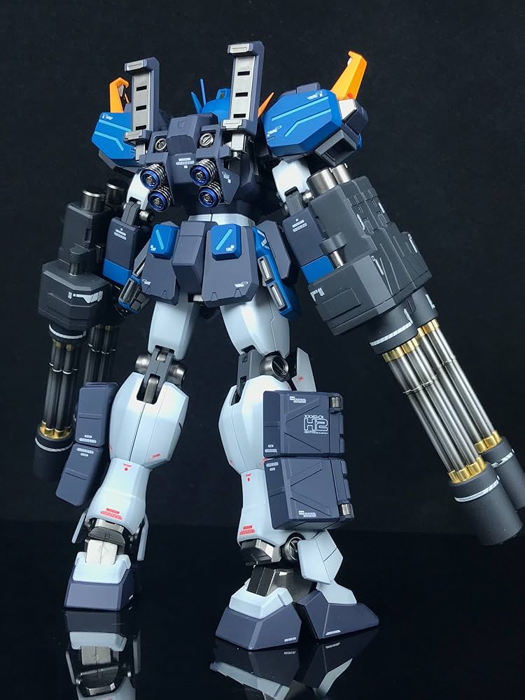 MG 1/100 ガンダムヘビーアームズ改 オリジナル 塗装済み完成品 Amazon