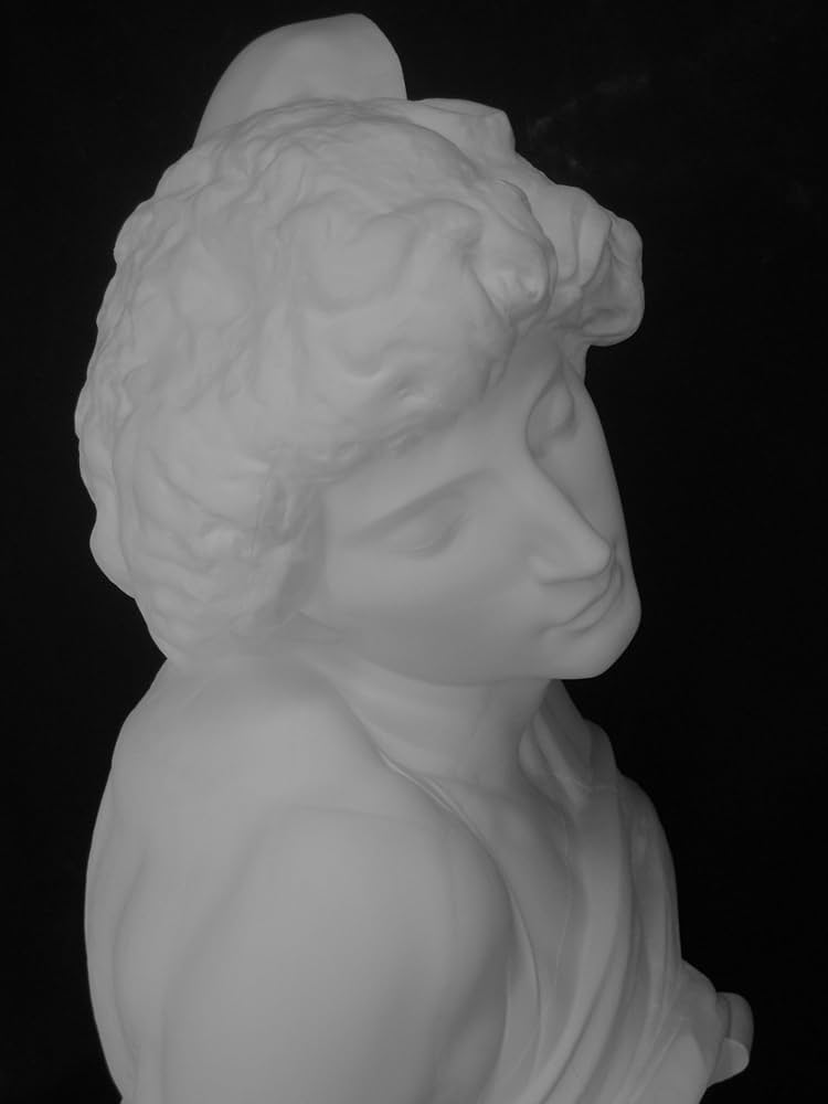 Amazon.co.jp: 石膏像 H－013 奴隷半身像 H．98cm : ホーム